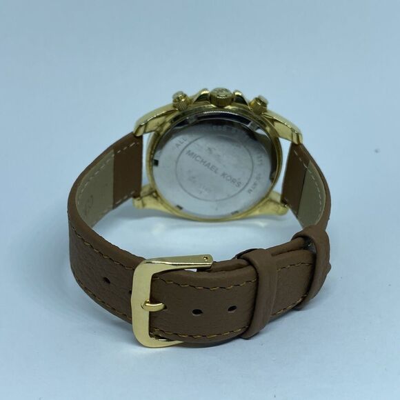 COPY - Michael Kors Blair MK5166 Women's Brown Leather Analog Dial Quartz Watch… - Picture 10 of 12